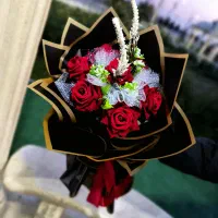 دسته گل وباکس مصنوعی|گل مصنوعی|ساوه, |دیوار