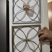 جاشمعی دیواری فلزی