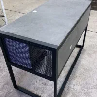 میز تحریر و کتابخانه ترکیب چوب و فلز|میز تحریر و کامپیوتر|فریمان, |دیوار