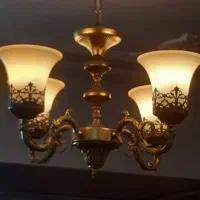 لوستر|لوستر و چراغ آویز|اصفهان, بهارستان|دیوار