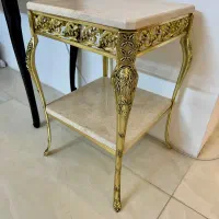 میز فلزی ،سنگی