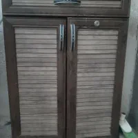 جا کفشی و میز تلوزیون دوتا کشو داره در حد نو|میز تلویزیون|باسمنج, |دیوار