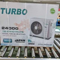 کولرگازی توربو T3 24000 اصلی|کولر گازی و فن‌کوئل|کرج, برغان|دیوار