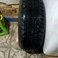 یک عدد لاستیک دانلوپ ژاپن تک حلقه بارینگ|قطعات یدکی و لوازم جانبی|محمدیه-قزوین, |دیوار