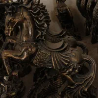 حراج محدود مجسمه های گچی به قیمت چیپس وپفک|مجسمه، تندیس، ماکت|آران و بیدگل, |دیوار