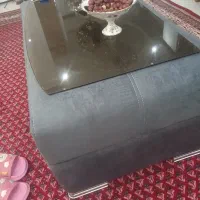 جلو مبلی رنگ طوسی