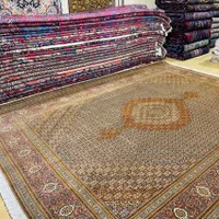 فرش ۹ متری کرم قهوه ای ماهی تبریز|فرش|تهران, سلسبیل|دیوار