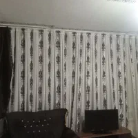 پرده با شال در حد نو