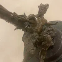 مجسمه برنز معروف فرشته دیوکش|مجسمه، تندیس، ماکت|تهران, قیطریه|دیوار