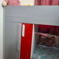 تخت دوطبقه سالم و تمیز|تخت و صندلی بچه|یزد, |دیوار