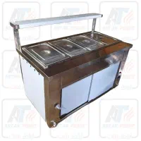 تاپینگ گرم/کانتر گرم سه خانه/کانترگرم پنج لگن گازی