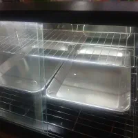 گرمکن دو سینی،  نو ، فقط توش قندون نگهداری شده