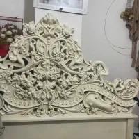 تخت تمام چوب دو نفره|تخت و سرویس خواب|ورامین, ورامین|دیوار