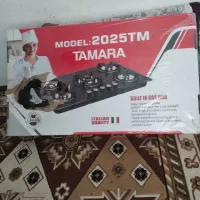 گاز صفحه ای ۵شعله ایتالیایی پلمپ|اجاق گاز و لوازم برقی پخت‌وپز|آستانه اشرفیه, |دیوار