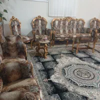 یه دست مبل۹ نفره بسیارنو.وزیبا مناسب فروخته میشود|مبلمان خانگی و میز عسلی|کوهدشت, |دیوار