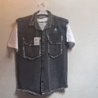 لباس بچگانه دو تیکه(تیشرت جلیقه)