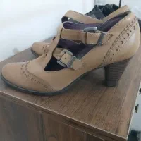 کفش چرم و نیم بوت زنانه|کیف، کفش، کمربند|خرم‌آباد, |دیوار