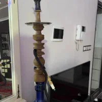 قلیان دوسیب چوب گردو