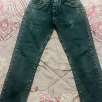 شلوار جین بچه گانه کاملا نو