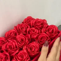 گل رز ربانی مصنوعی|گل مصنوعی|رشت, گلسار|دیوار