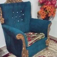 مبل 7نفره با سه عسلی فقط 2ملیون2500|مبلمان خانگی و میز عسلی|باغستان, |دیوار