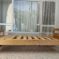 فروش تخت تکنفره چوبی