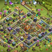 کلش آف کلنز ۸عدد|کنسول، بازی ویدئویی و آنلاین|شیراز, فرهنگ شهر|دیوار