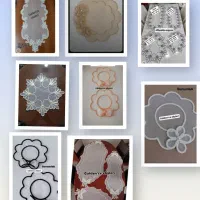 رومیزی .زیر بشقابی