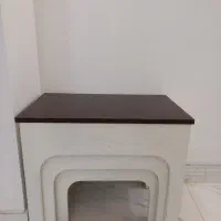 میز جلو مبلی کشویی با ۳ عدد عسلی در حد نو|مبلمان خانگی و میز عسلی|رشت, رودبارتان|دیوار