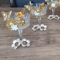 مخصوص شب یلدا ظرف بستنی خوری پایه دار ترک