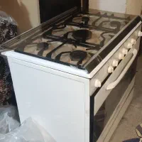 گاز پنج شعله فر دار padisan رویه چدنی صفحه لعاب