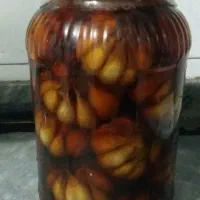 یک دبه سیر ترشی و چای میوه ایی|خوردنی و آشامیدنی|رشت, دیانتی|دیوار