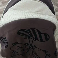 یک عدد کالسکه نو ک فقط یک هفته بچه رو گذاشتیم