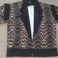 کت پلنگی وکت شلوار وجلیقه