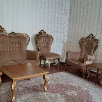 مبل سلطنتی ۹ نفره|مبلمان خانگی و میز عسلی|پارسآباد, |دیوار