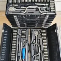 ابزار و آچار جعبه بکس وارداتی آلمانی صنعتی واقعی|ابزارآلات|قم, دروازه چوبی|دیوار