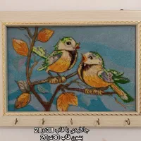 چند عدد تابلو فرش دستبافت|تابلو فرش|مشگین شهر, |دیوار