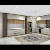 مونتاژ کار در کارگاه کابینت