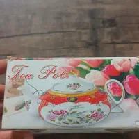 قوری گل قرمز|قوری، کتری، قهوه‌ساز دستی|قم, چهار مردان|دیوار