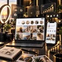 تولید محتوا و مدیریت حرفه‌ای پیج اینستاگرام