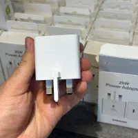 شارژر و آداپتور ۲۵ وات سامسونگ 25w و کابل شارژ|لوازم جانبی موبایل و تبلت|اسلام‌شهر, شهرک مفیدی|دیوار