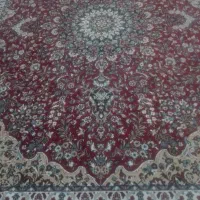 فرش 12متری گل قرمز