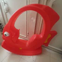 راکر کودک مدل ماهی سقف دار