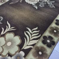 فرش پرگل سورمه ای|فرش|بندرعباس, |دیوار