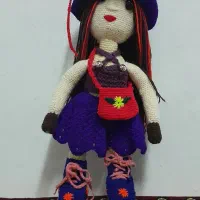 عروسک قلاب بافی|صنایع دستی و سایر لوازم تزئینی|رشت, سلیمانداراب|دیوار