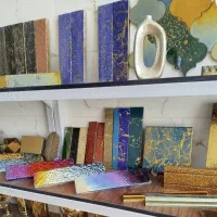 اجرای لعاب‌ آجر و کاشی درابعاد و رنگ های مختلف