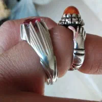 انگشتر یاقوت سرخ سونچیا معدنی و دسته دلبر یمنی|جواهرات|اسلامشهر, مطهری|دیوار