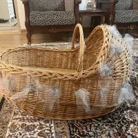 ننو حصیری کودک (سبد)