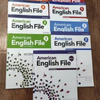 مجموعه کتاب های American English file کاملاً نو نو
