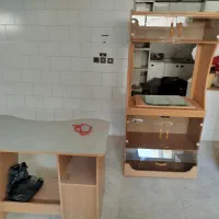 فروش سرویس چوب|بوفه، ویترین، کنسول|کاشمر, |دیوار